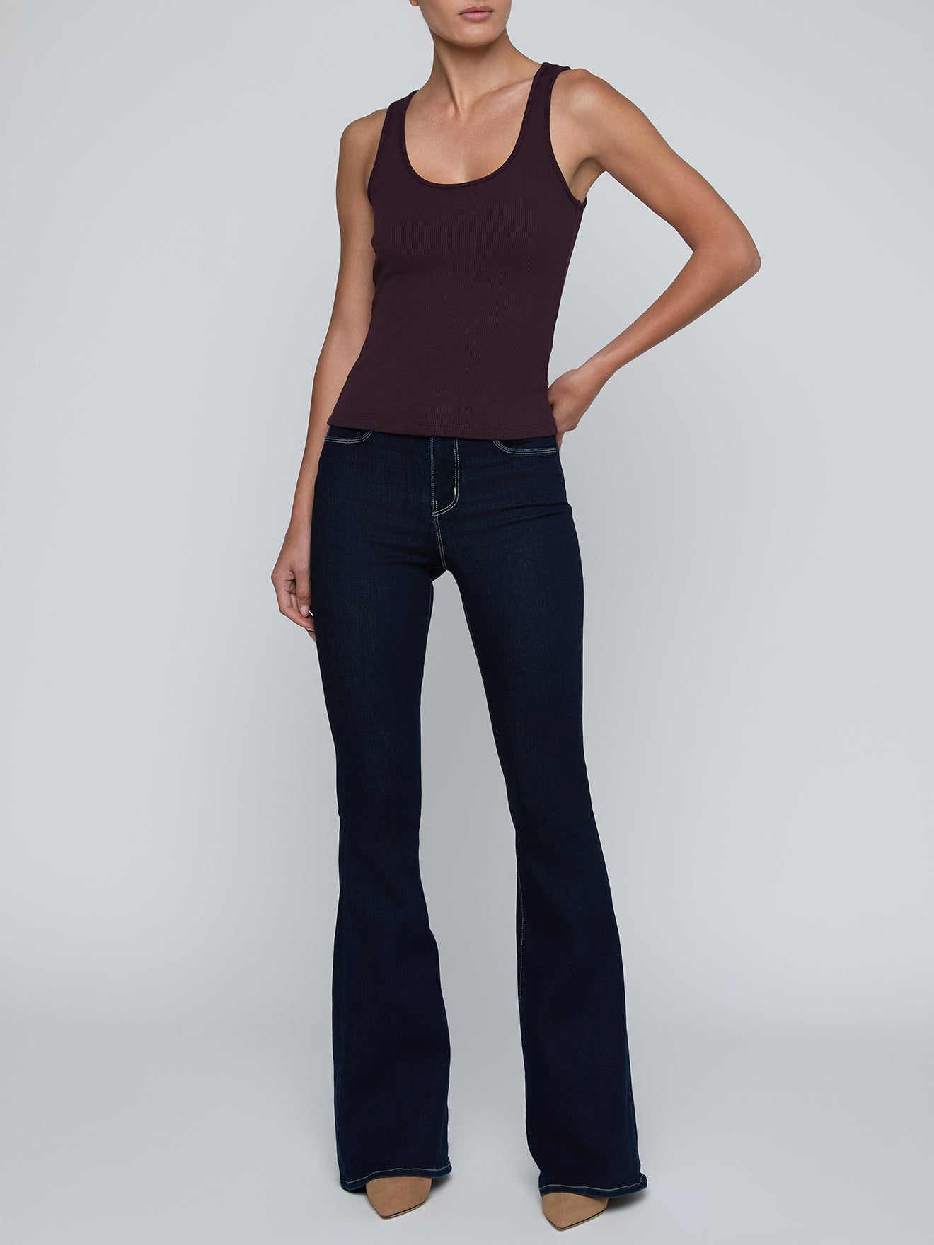 Adira Scoop Neck Tank