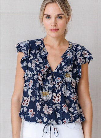 Go Wave Hill Top Printed