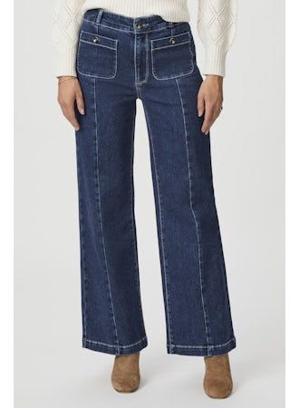 Anessa 31" w/ Front Seams + Patch Pockets