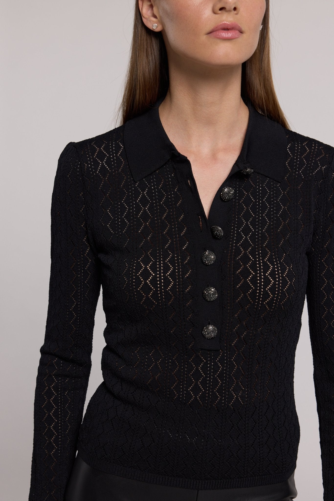 Angelica Pointelle Sweater