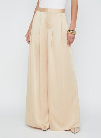 Aubrie Mid Rise Wide Leg Pant