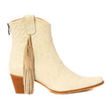 Bali Pearl Fringe Bootie