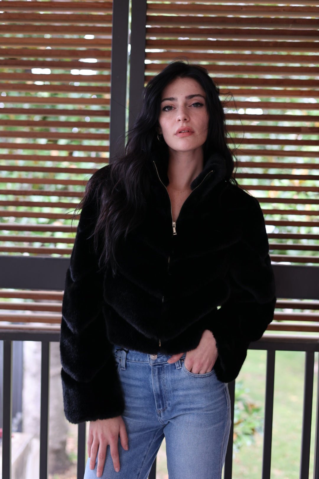 Brianna Faux Fur Jacket