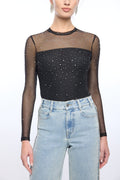 Brody Crystal Bodysuit