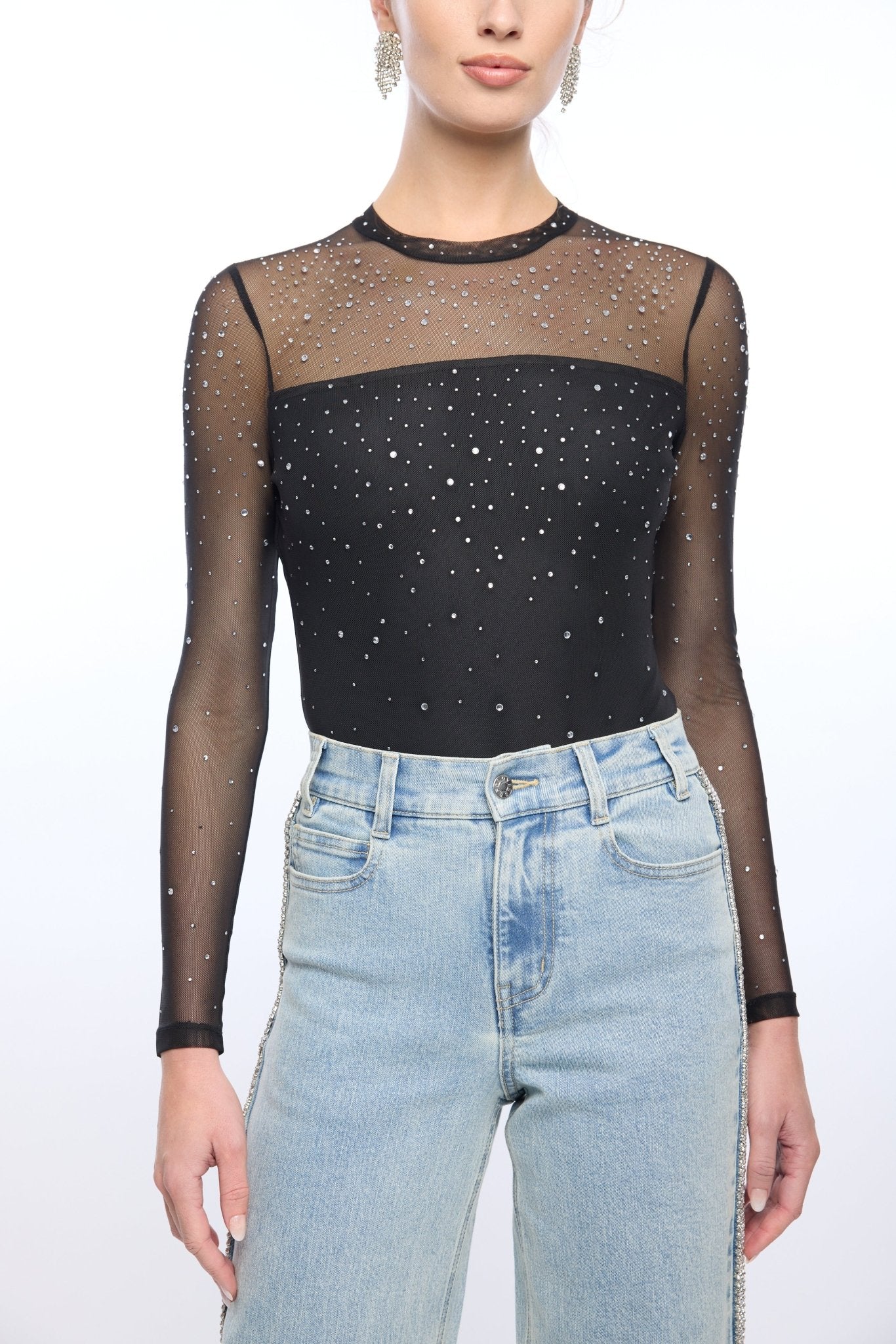 Brody Crystal Bodysuit