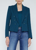 Brooke Double Breasted Crop Blazer