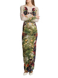 Delora LS Crew Neck Maxi Dress