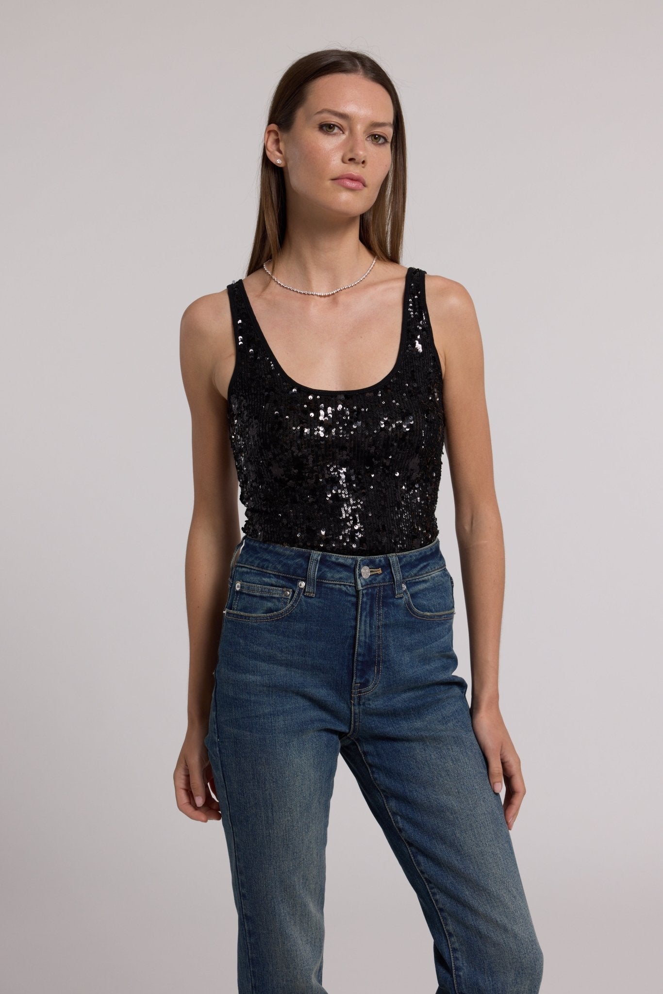 Dina Sequin Bodysuit