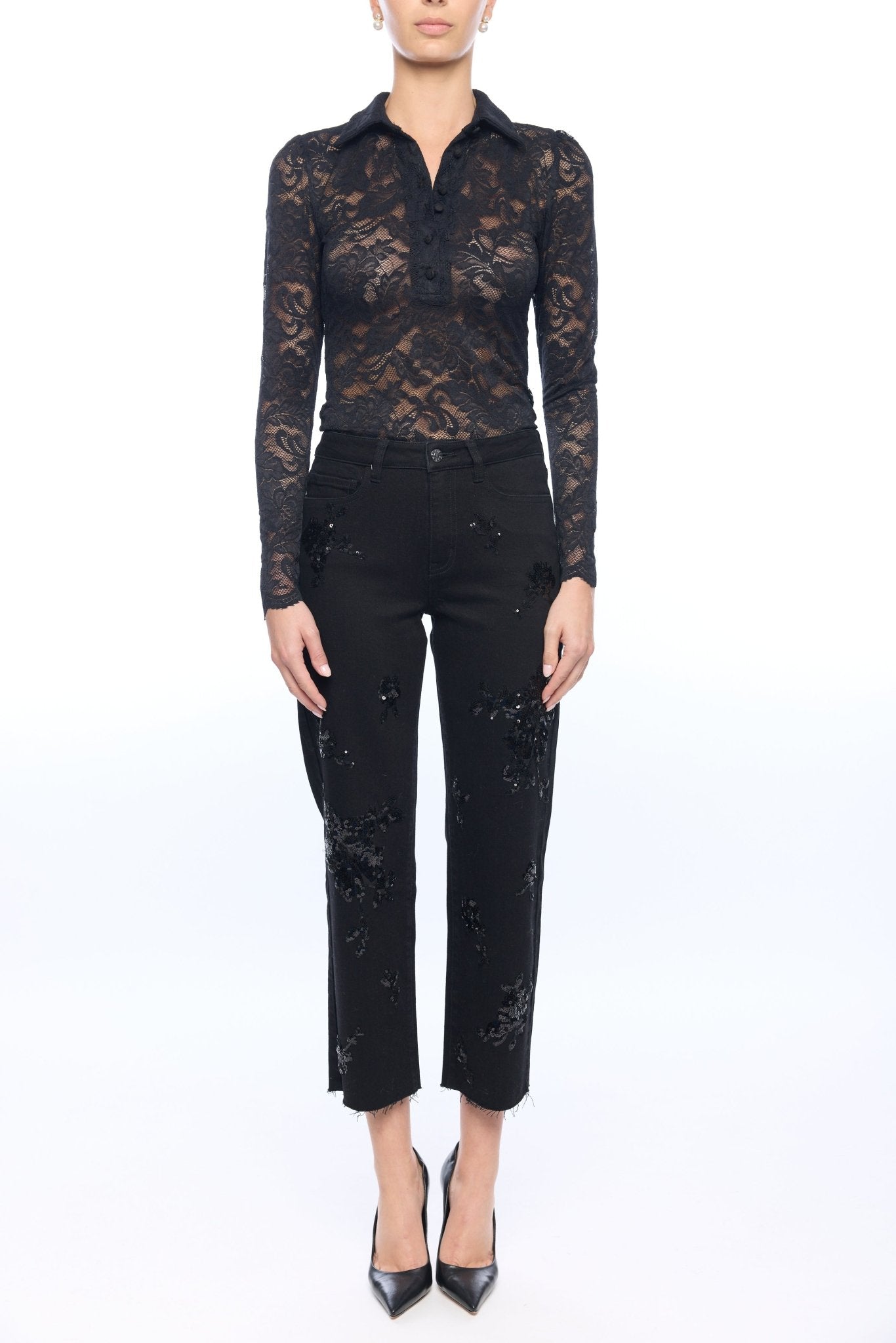 Dominique Lace Top