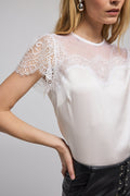 Farren Lace Combo Top
