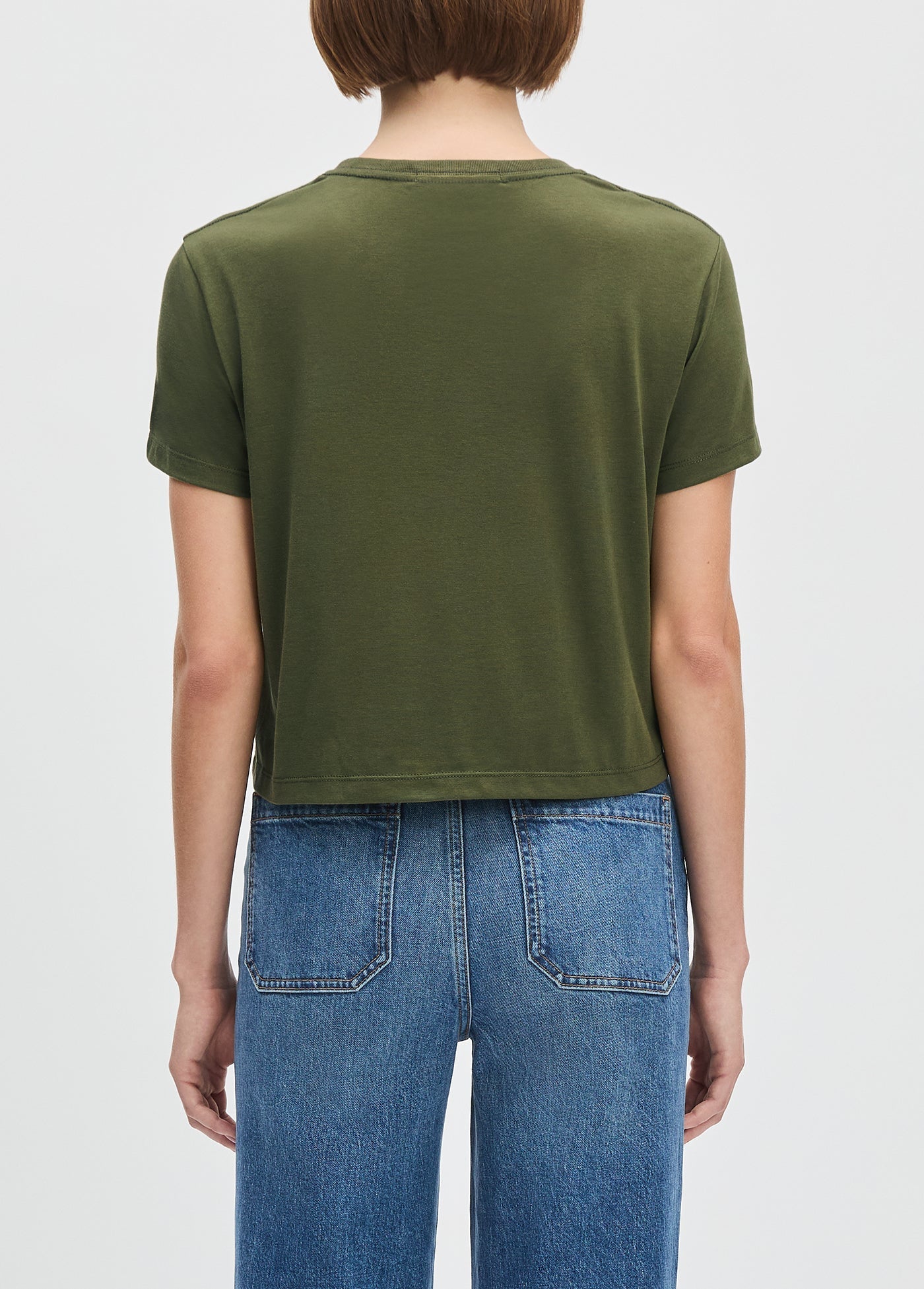 Favorite Daughter Cropped Collegiate Tee