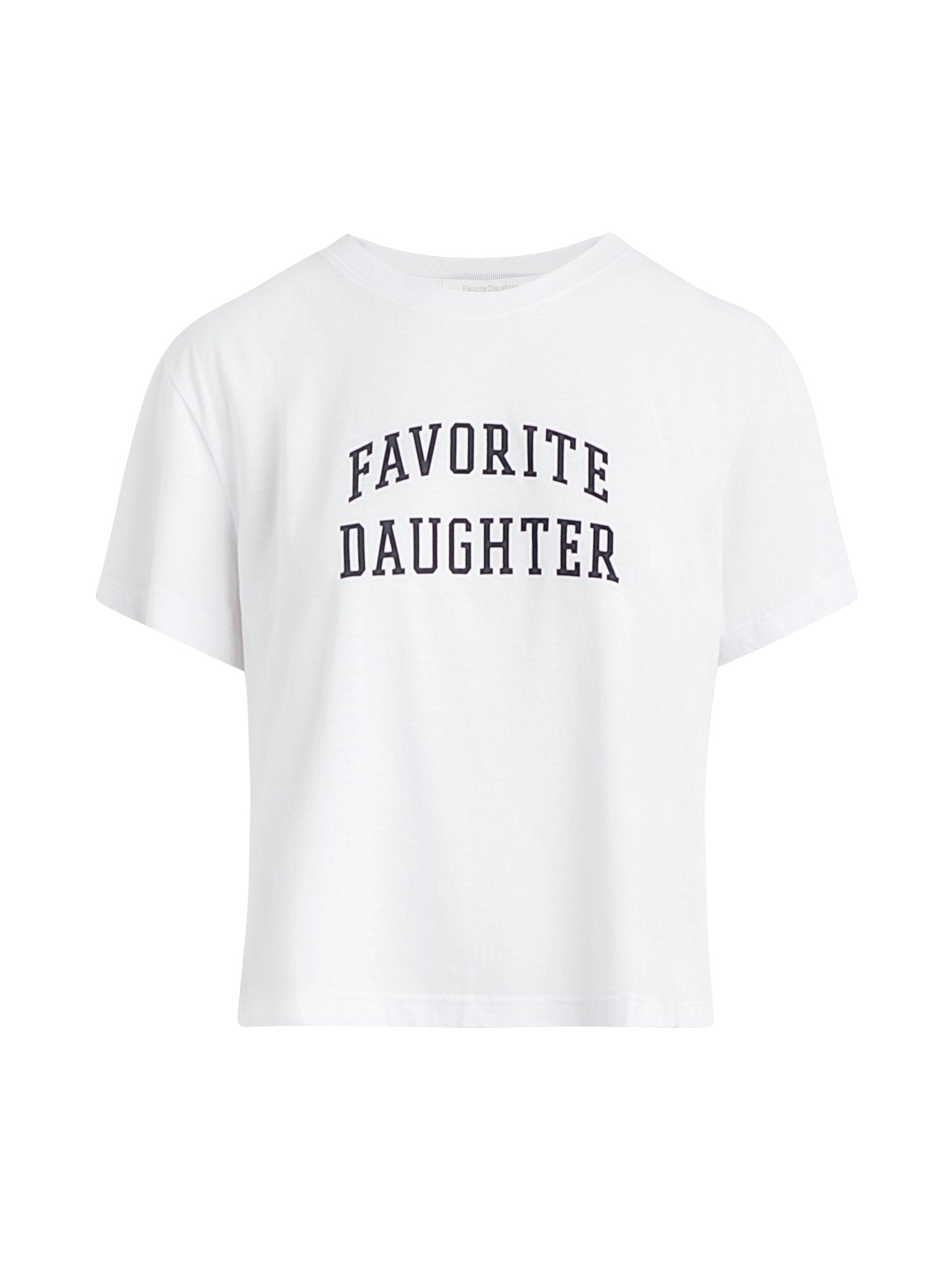 Favorite Daughter Cropped Collegiate Tee