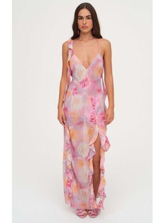 For Love & Lemons- Beate Maxi Dress