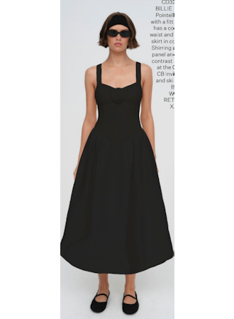 For Love & Lemons- Billie Pointelle Midi Dress