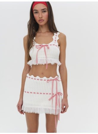 For Love & Lemons- Sora Top