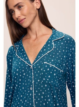 Gisele Printed TENCEL™ Modal Long PJ Set *Ribbon