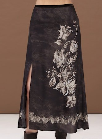 Go Split the Difference Skirt Print