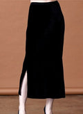 Go Velvet Even Longer Skirt