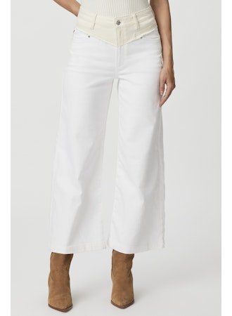 Harper Ankle W/ Contrast Raw Yoke