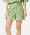 High Rise Broderie Shorts