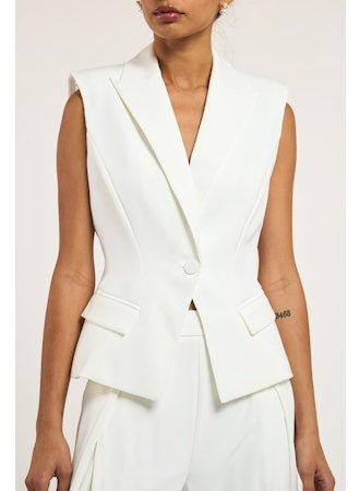 Jenna Sleeveless Blazer