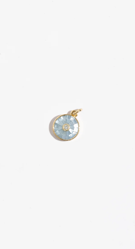 Natural Sun Charm - Blue
