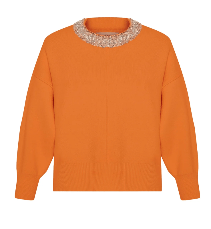 Nomia Embellished Oversized Pullover