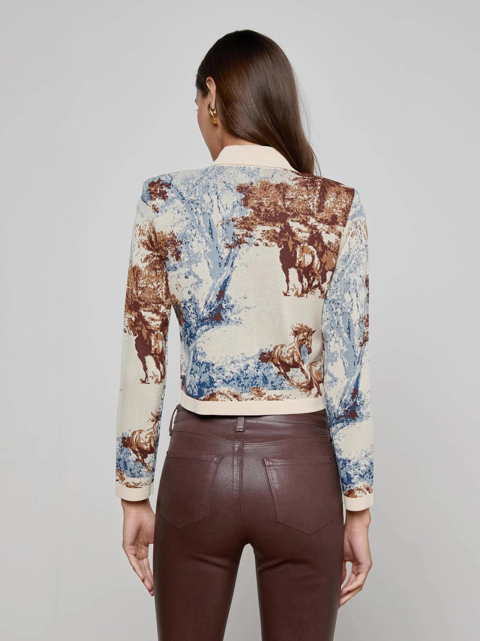 Osiris Jacquard Collard Cardi