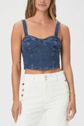 Paige- Guilia Denim Top