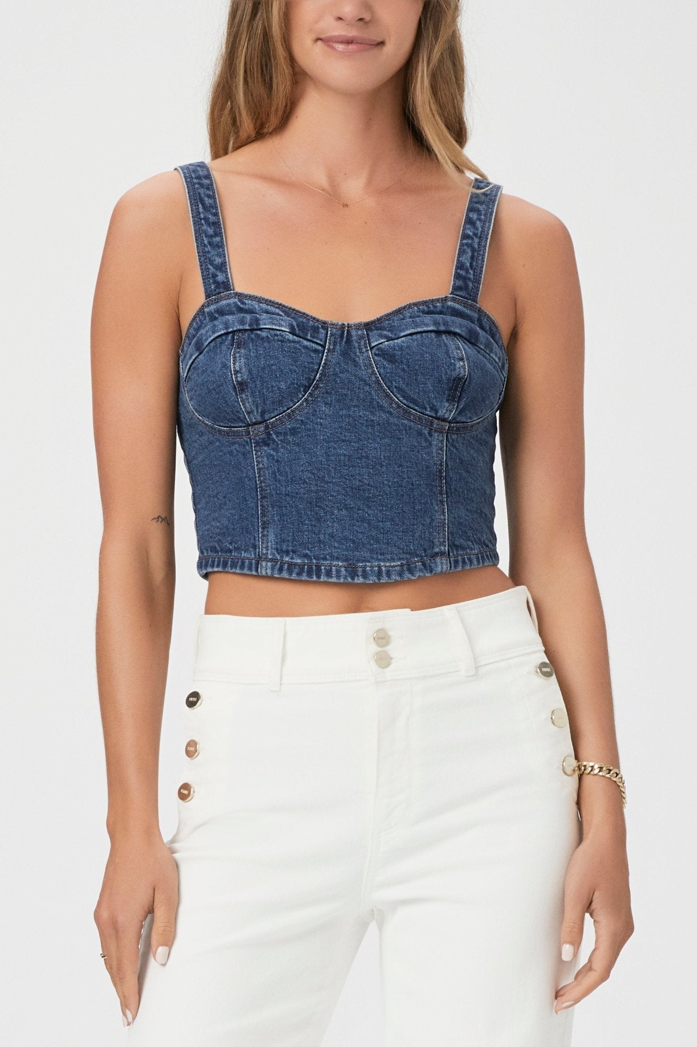 Paige- Guilia Denim Top