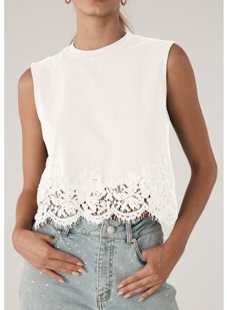 Palani Lace Combo Top