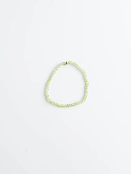 Peridot Stretchy Bracelet