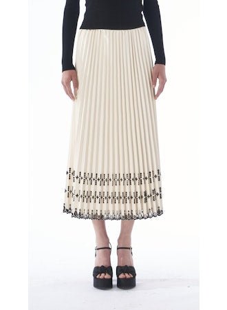 Pleats to Meet You Skirt