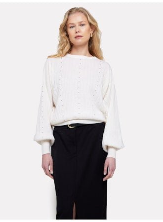 Rebecca Rib Balloon Sleeve