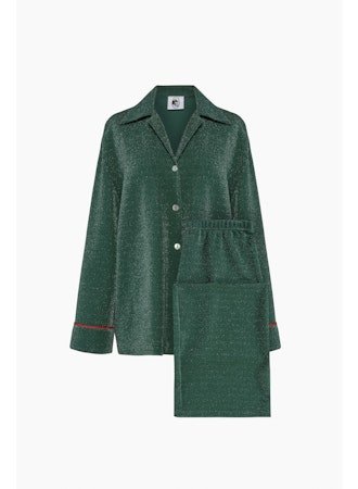 Saturn Lurex Pajama Set