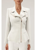 Selah Crepe Moto Jacket