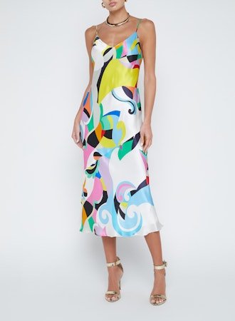 Seridie Mid-Length Slip Dress