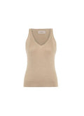 Shakti Shimmer Ribbed V-Tank