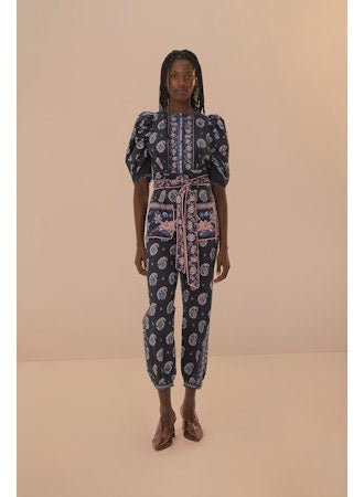 Short Sleeved Jumpsuit