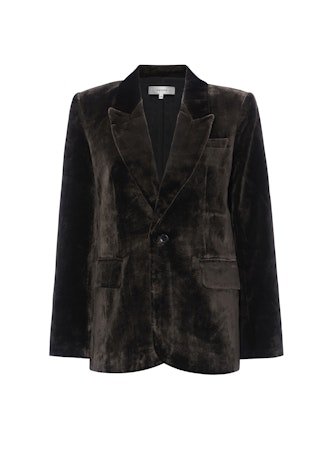 Slim Velvet Blazer