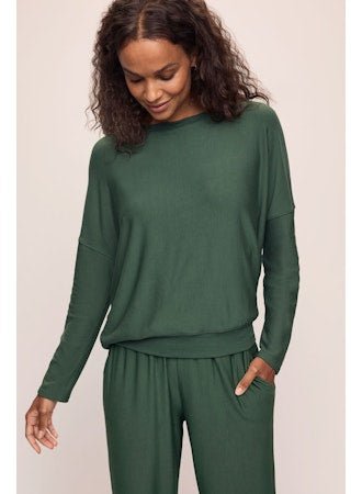 Softest Sweats Boat Neck Pullover