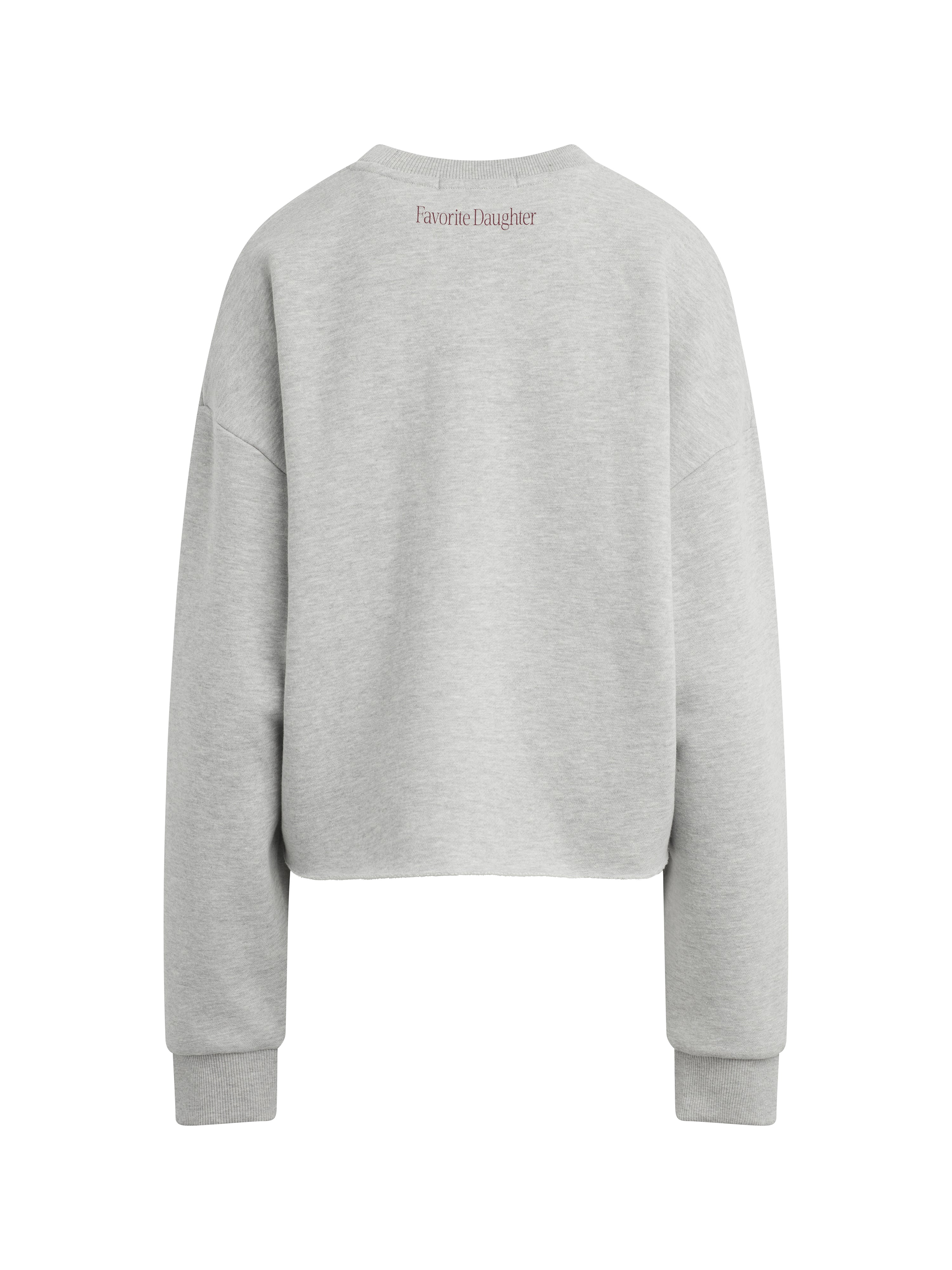 Cropped Mom of The Year Sweatshirt