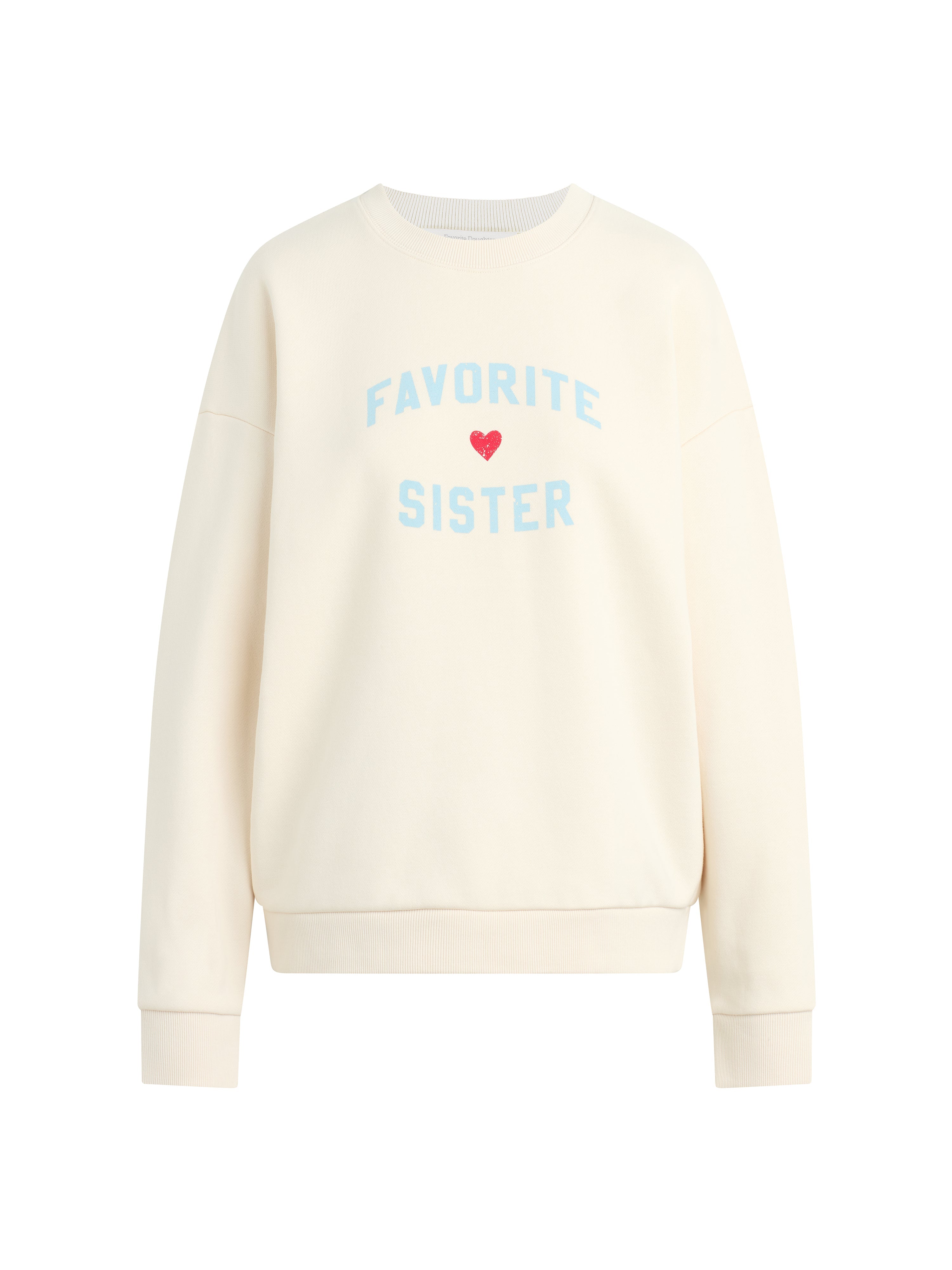 Favorite Sister Heart Logo Sweatshirt
