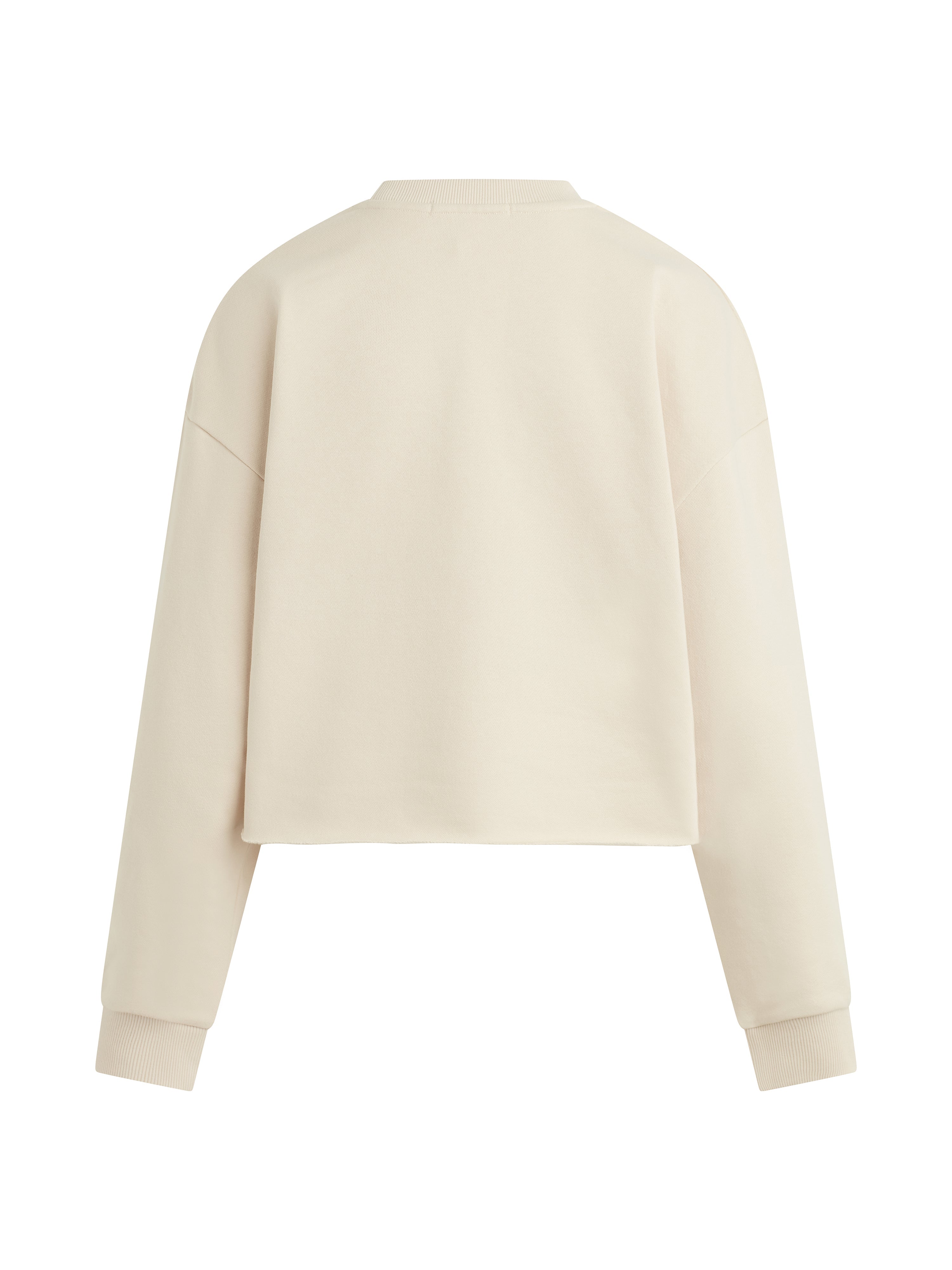 Cropped Collegiate Sweatshirt