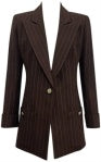 Burns Fitted Roll Cuff Blazer